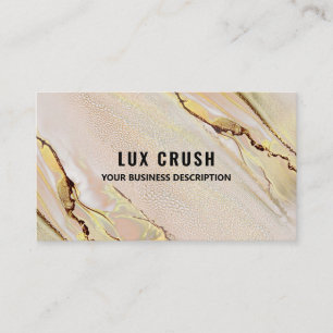 Carte De Visite Luxe Alcool Encre Cheveux Beauté de peau