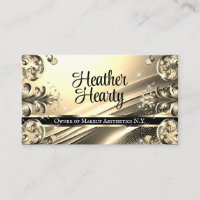Luxe Chic Deluxe Black Gold Or Ombre Ornate