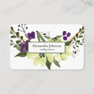 Carte De Visite Luxe de la feuille d'or moderne chic