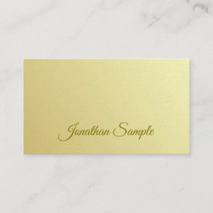Carte De Visite Luxe élégant de directeur d'employeur de CEO