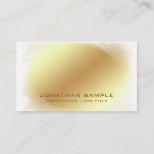 Carte De Visite Luxe élégant d'homme d'affaires de l'employeur V