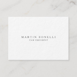 Carte De Visite Luxe Épais Professionnel De Grande Tendance