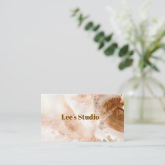 Carte de visite Luxe Or