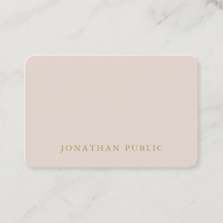 Carte De Visite Luxe professionnel de modèle de couleurs élégantes