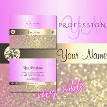 Luxe rose violet or Parties scintillant étincelant