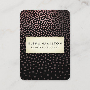 Carte De Visite Luxe Speckled Motif