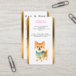Carte De Visite Luxury Grooming Pet Personalized Trendy Collection
