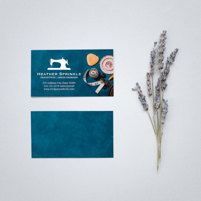Carte De Visite Machine à coudre | Atelier d'artisanat (Créateur téléchargé)