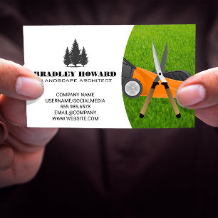 Carte De Visite Machine à gazon   Jardins   Herbe