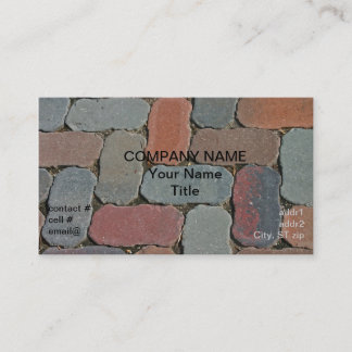 Carte De Visite machines à paver onduleuses de bord
