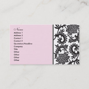 Carte De Visite Madame Damask