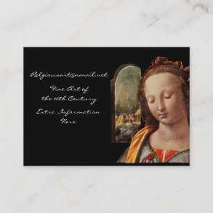 Carte De Visite Madonna d'oeillet