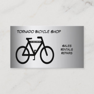 Carte De Visite Magasin de bicyclette