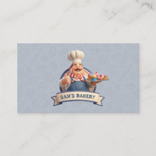 Carte De Visite Magasin de Boulangerie Pâtissier Desserts Friandis