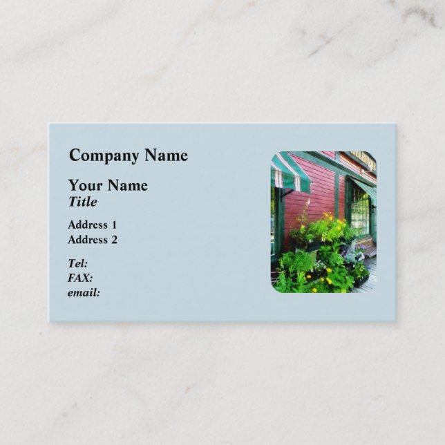 Carte De Visite Magasin de campagne (Devant)