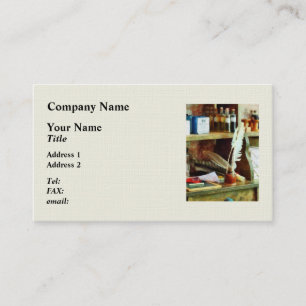 Carte De Visite Magasin de fournitures scolaires en général