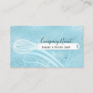 Carte De Visite Magasin de pâtisserie élégant de la boulangerie  