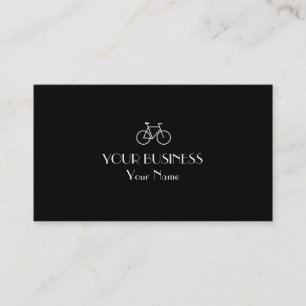 Carte De Visite Magasin de vente de réparation de vélos sur mesure