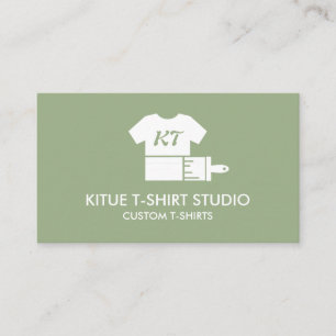 Carte De Visite Magasin de vêtements personnalisés avec impression