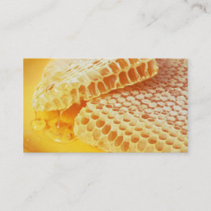 Carte De Visite Magasin doux de vendeur de miel/de vendeur abeille
