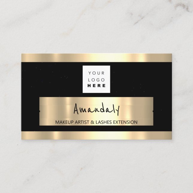 Carte De Visite Magasinez le logo QR CODE Noir (Devant)