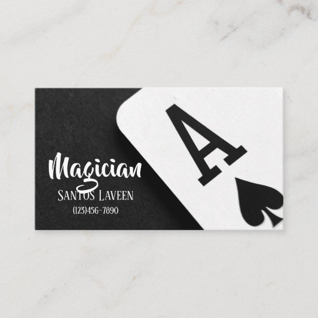 Carte De Visite Magician Business Card (Devant)
