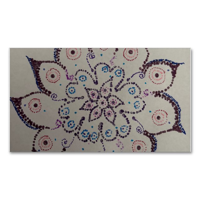 Carte de visite magnétique (devant)