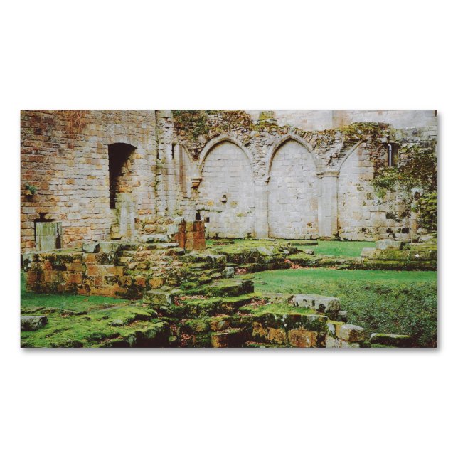 Carte De Visite Magnétique Abbaye de Culross (devant)