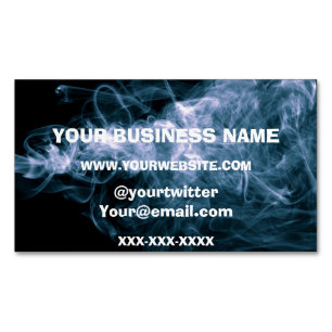 Carte De Visite Magnétique Affaires de fumée de Vape