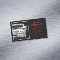 American Muscar Automotive noir et blanc