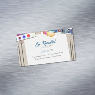 Carte De Visite Magnétique Artiste   Professionnel