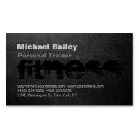 Attrayant Black Grey Chalkboard Personal Trainer