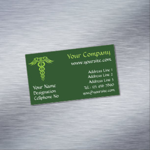 Carte De Visite Magnétique Caduceus
