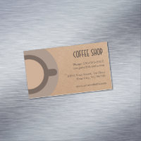 Café Brown minimaliste élégant