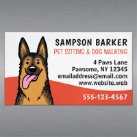 Chien Walker Animal de compagnie assis Berger alle