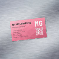 Code QR du motif de maillage géométrique de dégrad