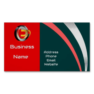 Carte De Visite Magnétique Code QR personnalisé professionnel
