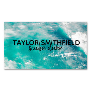 Carte De Visite Magnétique Eau