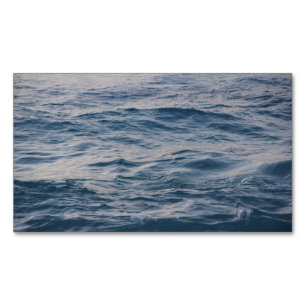 Carte De Visite Magnétique Eau de mer de près 
