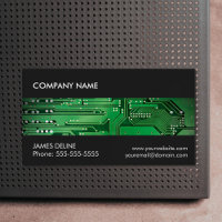 Élégant Gray Green Circuit Réparation informatique