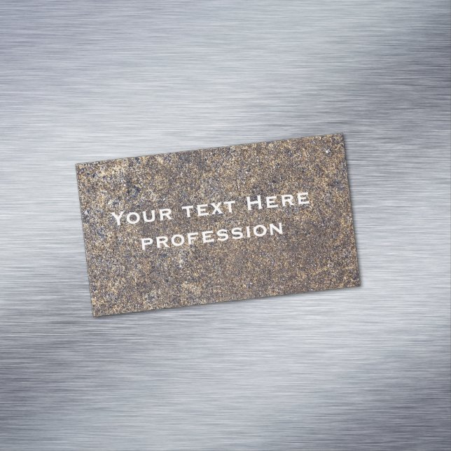 Carte De Visite Magnétique Grunge texture de béton (In Situ)