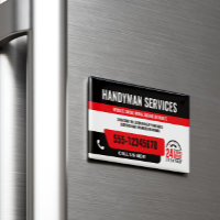 HANDYMAN REMPLACE GUY URGENT RÉPARATION NOIR ROUGE