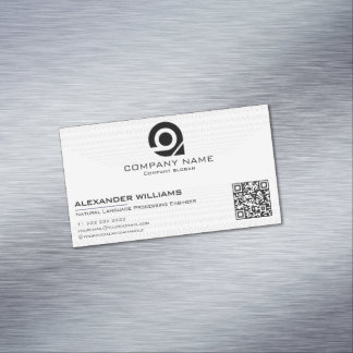 Carte De Visite Magnétique Ingénieur logiciel en intelligence artificielle en