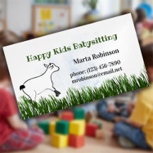 Joyeux baby sitting pour enfants