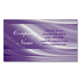 Carte De Visite Magnétique lavande lilas violet salon de coiffure beauté SPA