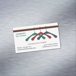 Carte De Visite Magnétique Lave-linge