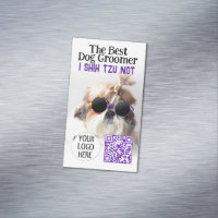 Le meilleur toiletteur Chih Tzu Pas Logo Code QR