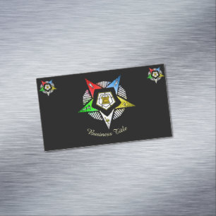 CARTE DE VISITE MAGNÉTIQUE OES !