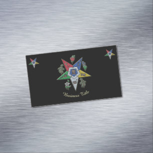 Carte De Visite Magnétique Ordre de l'Étoile de l'Est