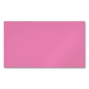 Carte De Visite Magnétique Pastel Magenta, Violet Pastel, Marguerite Rose,